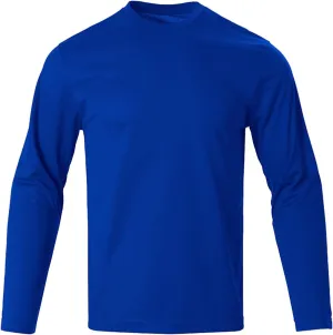 Sun Shirts for Men Mesh Quick Dry Athletic Long Sleeve T-Shirt UPF SPF UV Sun Protection Shirts for Fishing Hiking