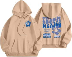 Sweatshirts for Teen Girls Preppy Long Sleeve Casual Hoodies Drawstring Pullover Trendy Cute Oversized Hoodie