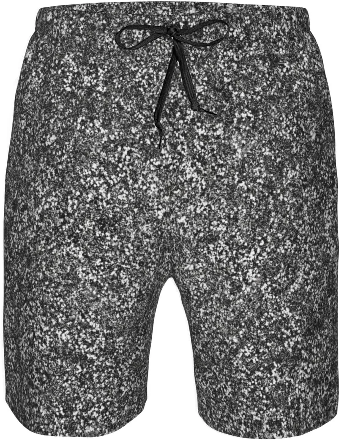 SWEET TANG Men's Soft Short Pants Breathable Beachwear Loose Shorts with Pockets