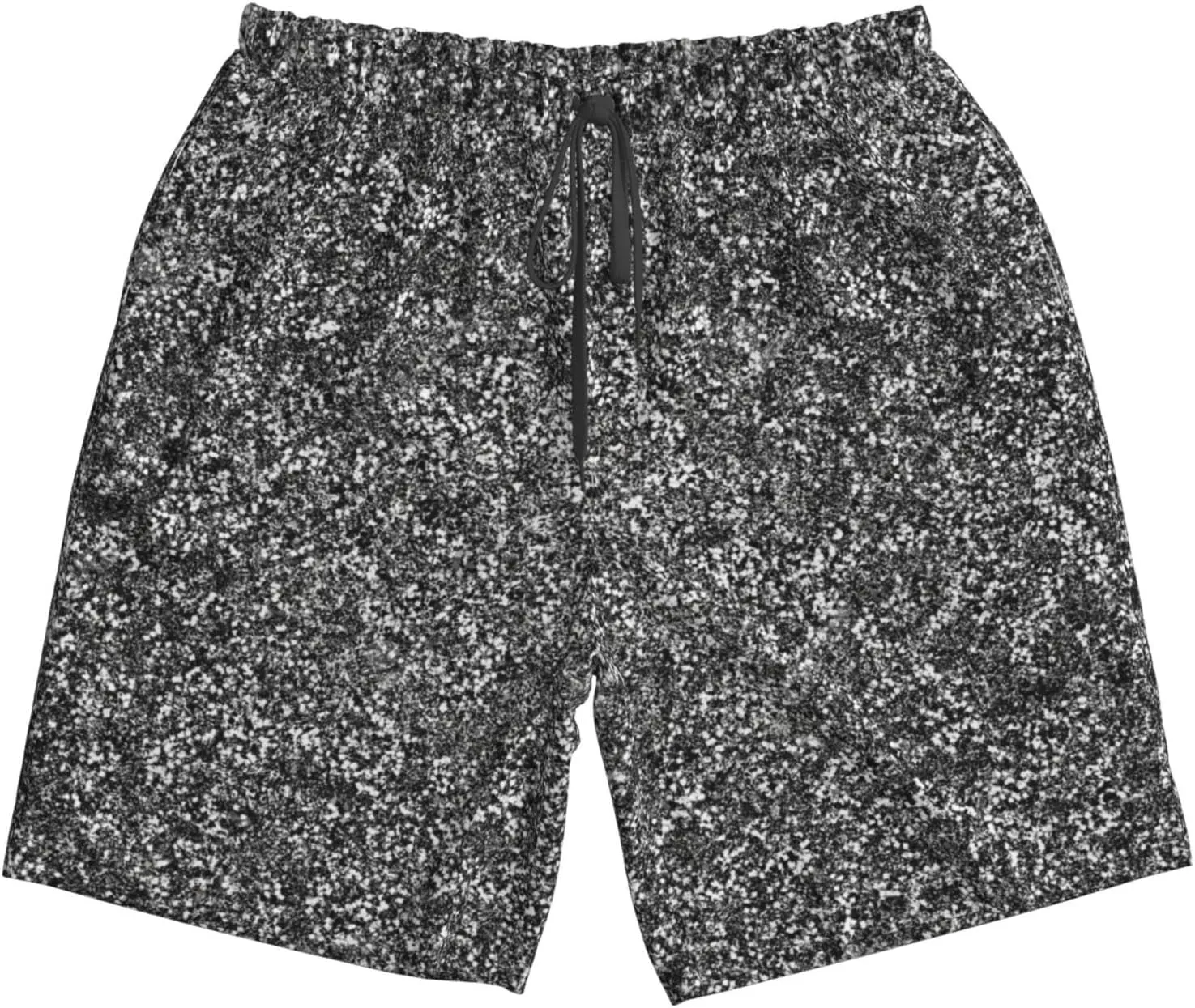SWEET TANG Men's Soft Short Pants Breathable Beachwear Loose Shorts with Pockets