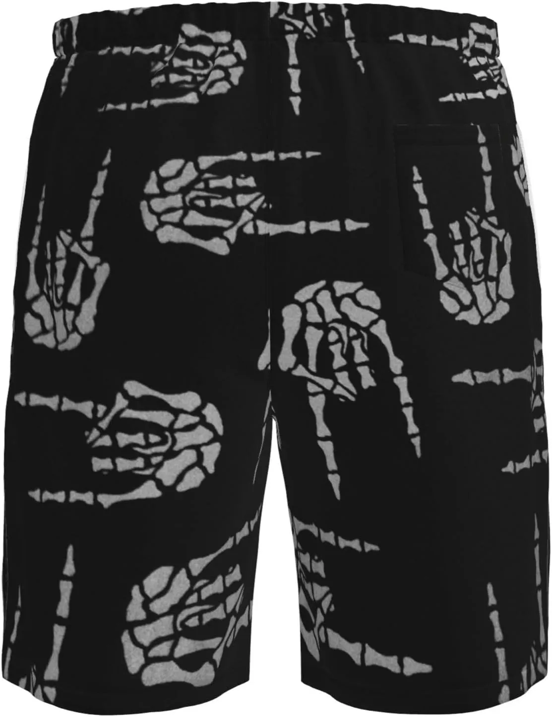 SWEET TANG Men's Soft Short Pants Breathable Beachwear Loose Shorts with Pockets
