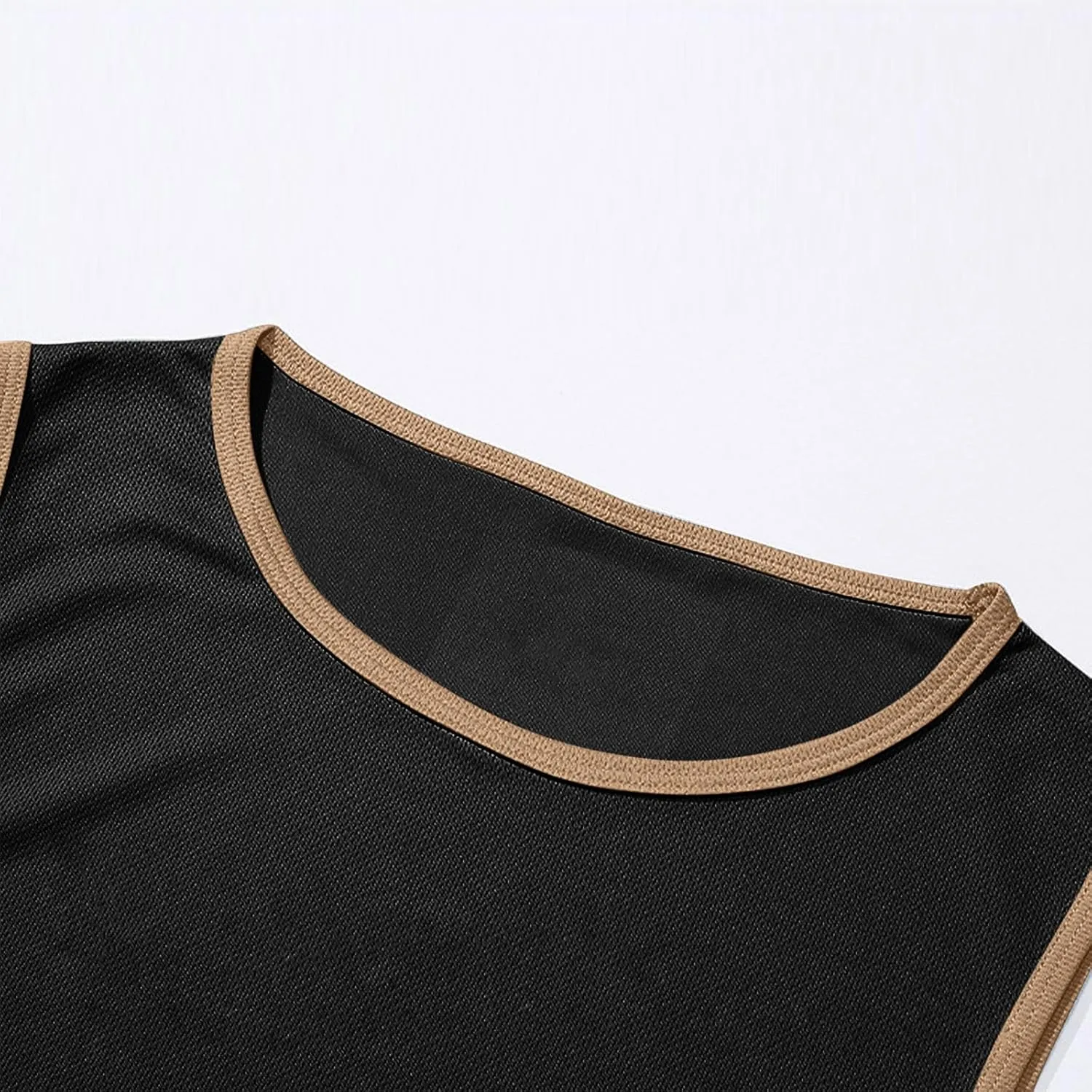 Uillui Mens Fitness Training Tee Quick Dry Loose Lightweight Athletic Tank Tops Gym Workout Shirts Active Sleeveless T-Shirt