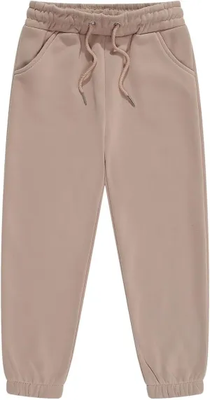 Unisex Kids Base Solid Sweatpants Boys and Girls Soft Warm Brushed Casual Athletic Pull on Jogger Pants with Girls