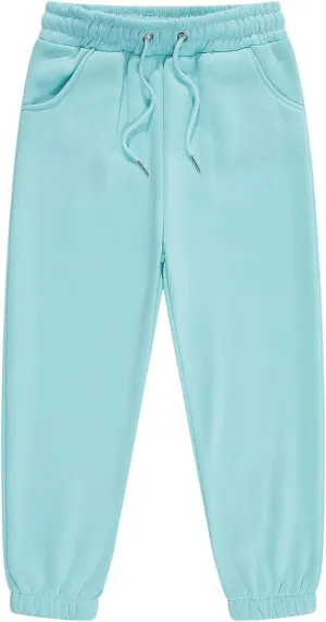 Unisex Kids Base Solid Sweatpants Boys and Girls Soft Warm Brushed Casual Athletic Pull on Jogger Pants with Girls