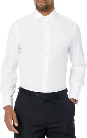 Van Heusen Men's Dress Shirt Slim Fit Traveler Stretch