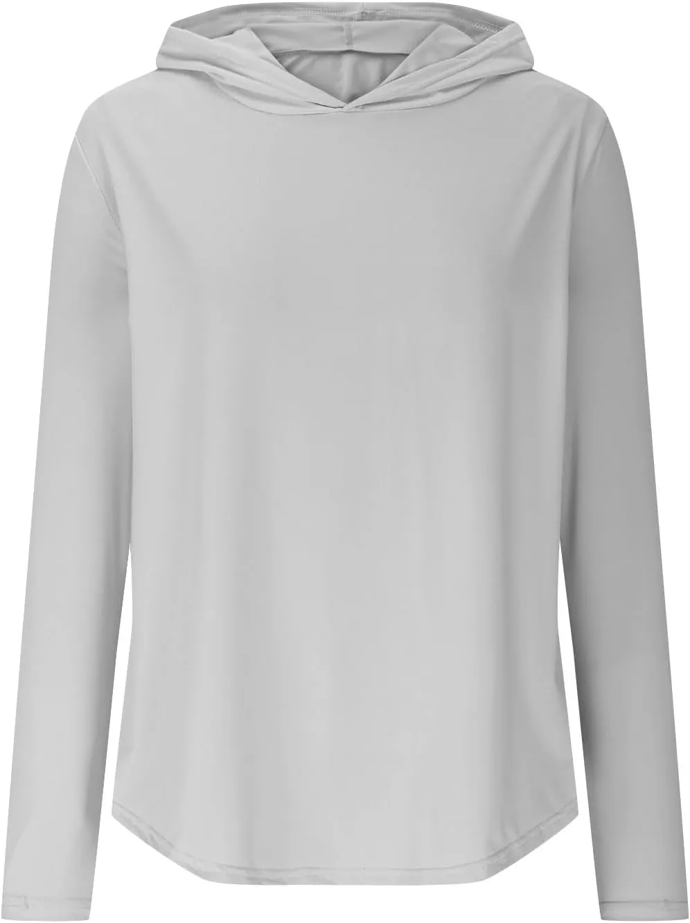 Women Long Sleeve UPF 50  Performance Shirts with Hooded Cooling Summer Clothing for Outdoor Hiking Camping Fishing