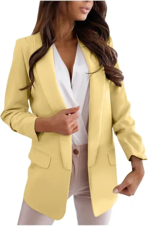 Women’s Casual Dressy Blazers Jackets,Fitted Jackets for Women,Jackets for Women Casual,Lightweight Jacket Women