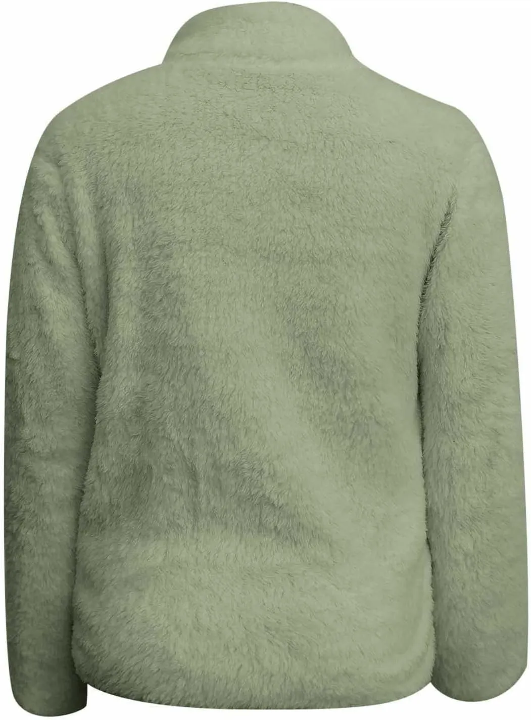 Womens Fleece Sherpa Jackets Winter Oversized Zip Up Casual Coats Fuzzy Outerwear 2024 Warm Clothes with Pockets