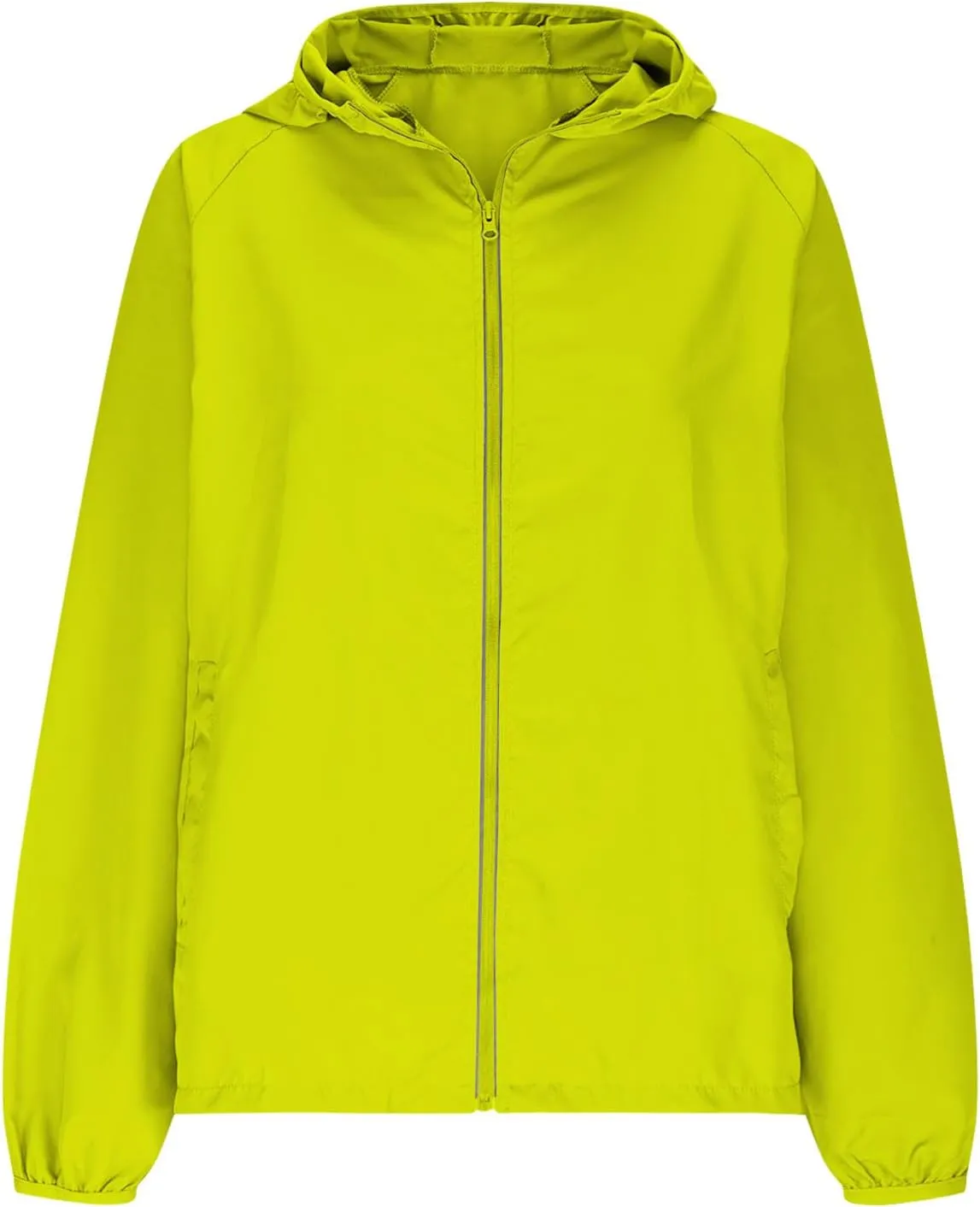 Womens UPF50  Sun Protection Shirt Zip Up Hoodie Jackets Long Sleeve Sun Protection Lightweight Hooded Summer Outfits