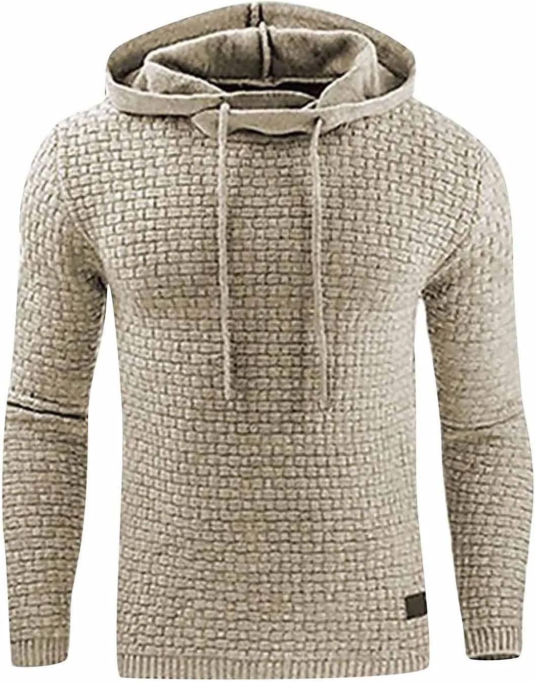 Ymosrh Mens Casual Hoodies Pullover Hoodie Warm Long Sleeves Sweatshirt Coat Jacket Sweater Casual Hoodies Pullover
