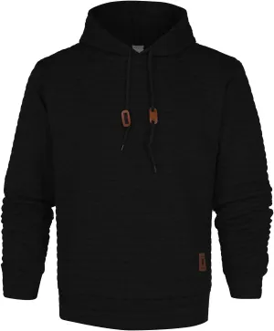 Ymosrh Mens Casual Hoodies Pullover Hoodie Warm Long Sleeves Sweatshirt Coat Jacket Sweater Casual Hoodies Pullover