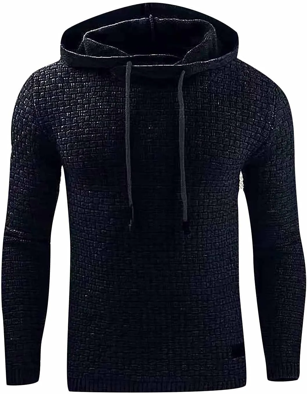 Ymosrh Mens Casual Hoodies Pullover Hoodie Warm Long Sleeves Sweatshirt Coat Jacket Sweater Casual Hoodies Pullover