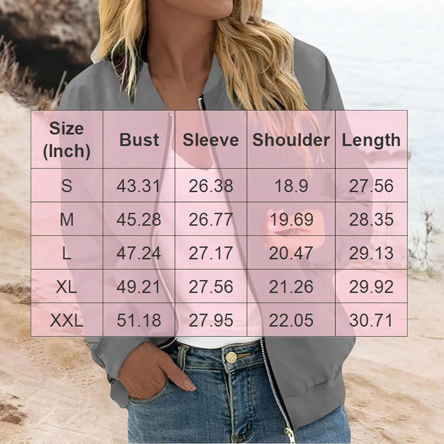 Zip Up Jackets for Women 2024 Trendy Fall Causal Long Sleeve Zipper Coats Lightweight Cute Floral Outerwear Tops